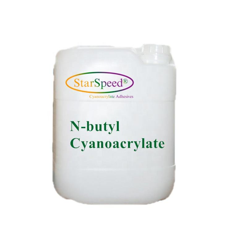 NBCA CAS#6606-65-1 Butyl Cyanoacrylate Topical Tissue Adhesive N-butyl Cyanoacrylate