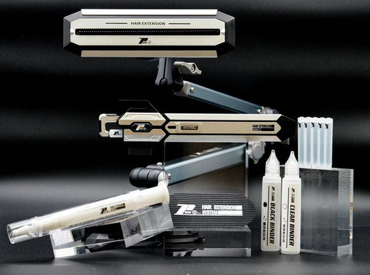 P1 Hair Extension System Comb Brush Glue Easy to Use Invisible Hair Extension Glue Kit