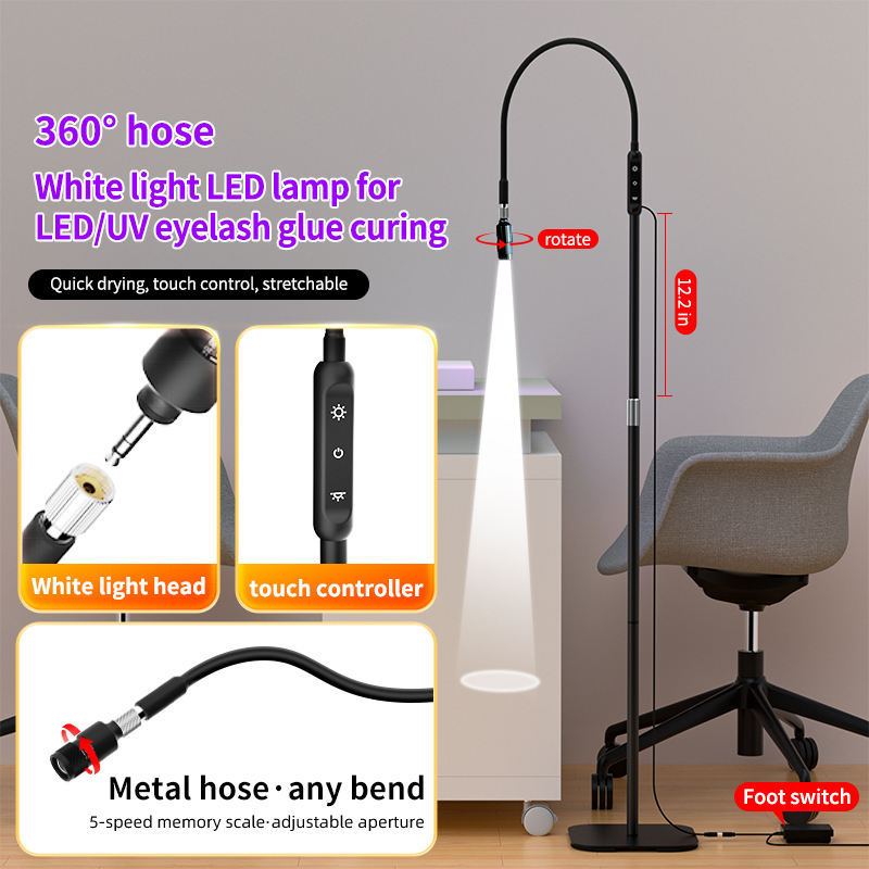JM205 UV LED Lamp for Curing UV Eyelash Glue CE IEC 62471