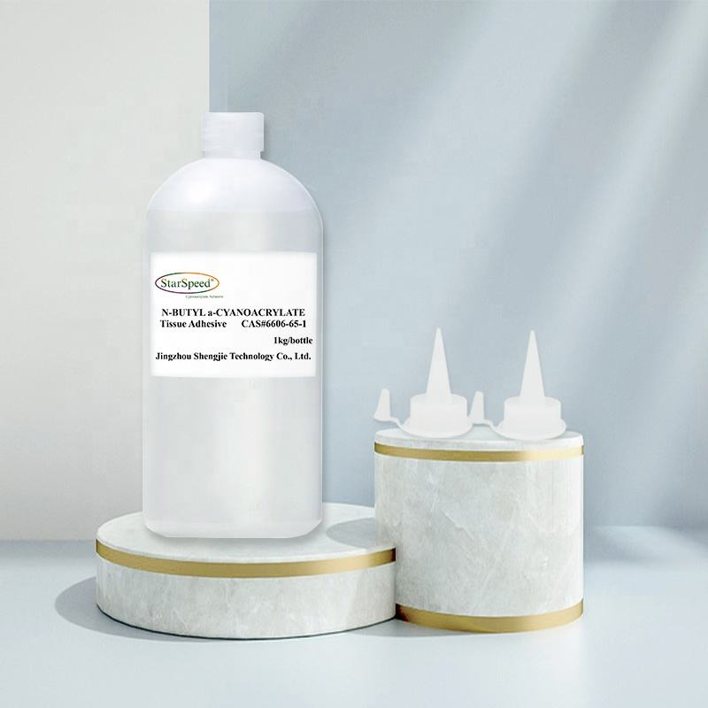NBCA CAS#6606-65-1 Butyl Cyanoacrylate Topical Tissue Adhesive N-butyl Cyanoacrylate
