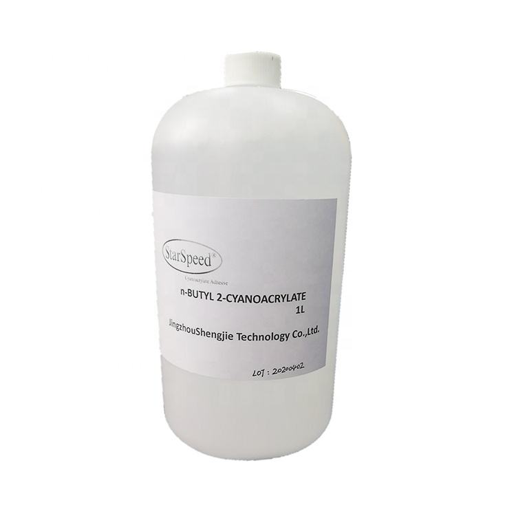 NBCA CAS#6606-65-1 Butyl Cyanoacrylate Topical Tissue Adhesive N-butyl Cyanoacrylate