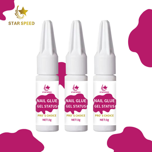 Star Speed 3g Nail Gel for Artificial Nails Strong Hold and Fast Drying