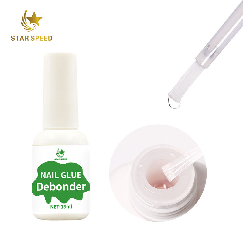 15ml Debonder Glue Remover for Removing False Nails Adhesives Transparent Fast Dissolve Liquid Nail Glue Remover
