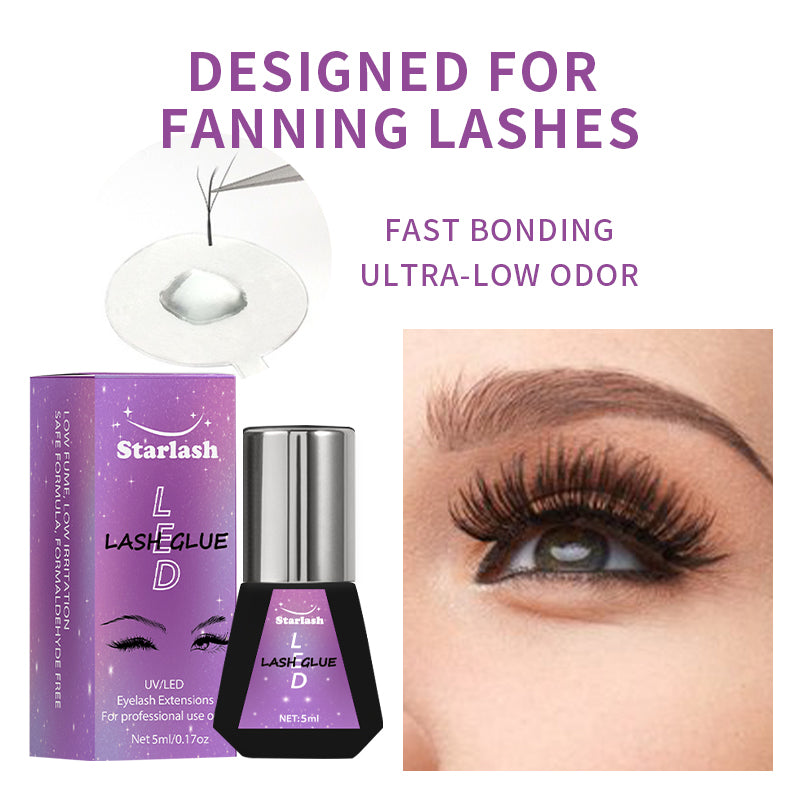 Starlash Uv Led Lash Glue Source Factory Direct Selling Led Eyelash Private Label Uv Eyelash Glue