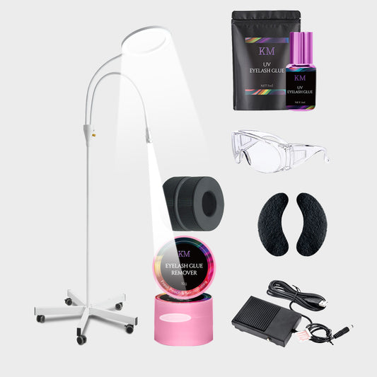 The New 2-in-1 High Value UV Eyelash Extension Kit