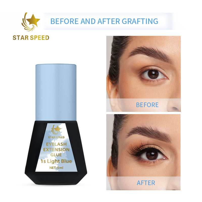 1S Professional Salon Use Blue Eyelash Glue Accept OEM ODM